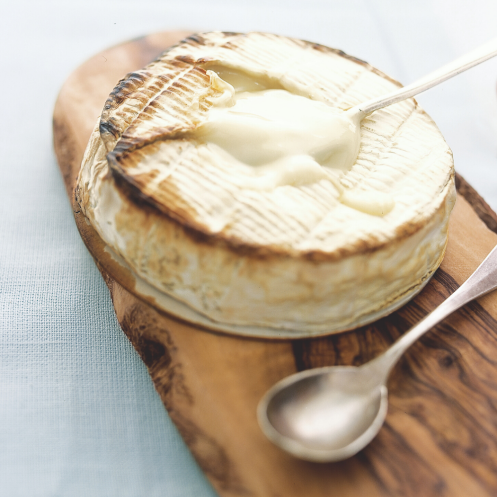 Gerösteter Ziegencamembert