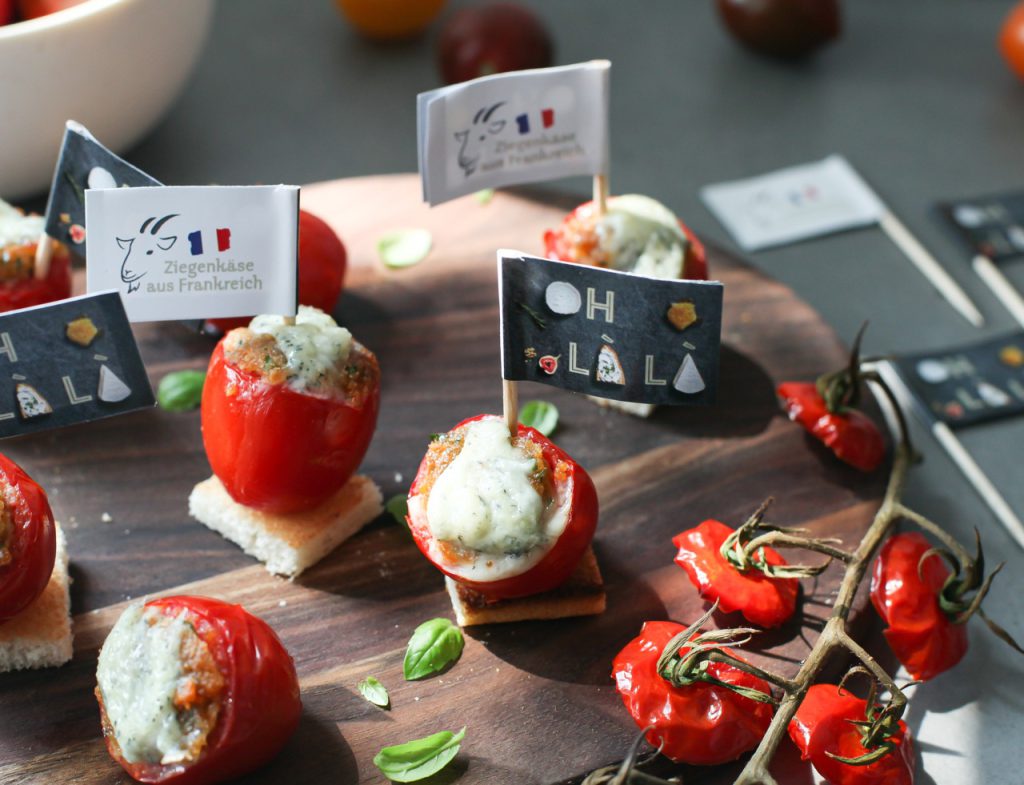 Gratinierte Kirschtomaten