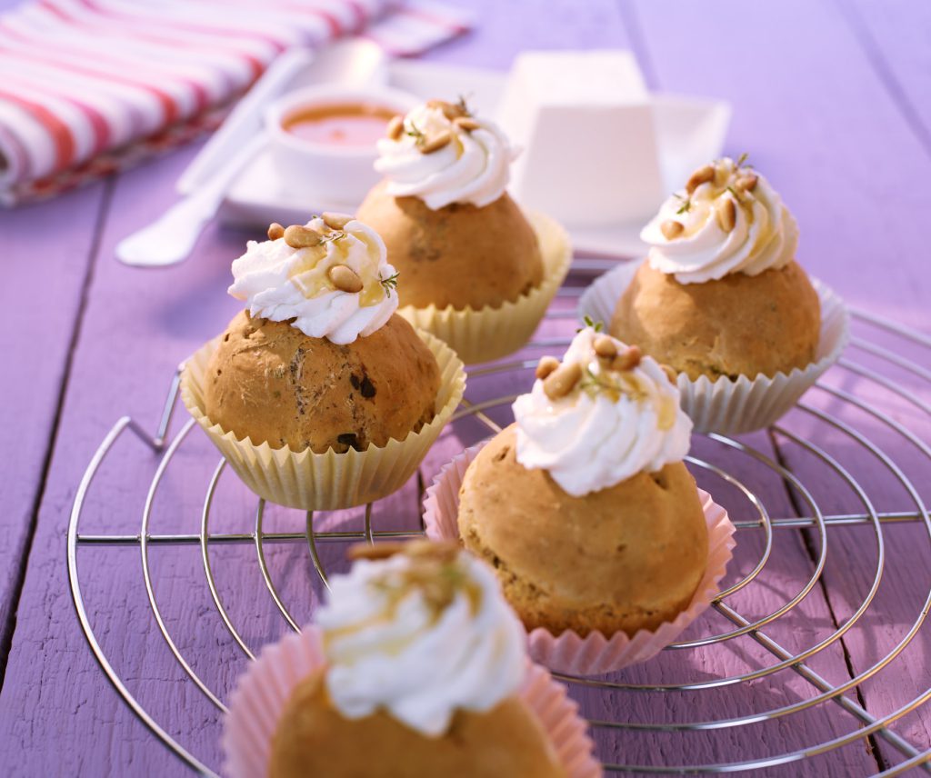 Herzhafter Cupcake