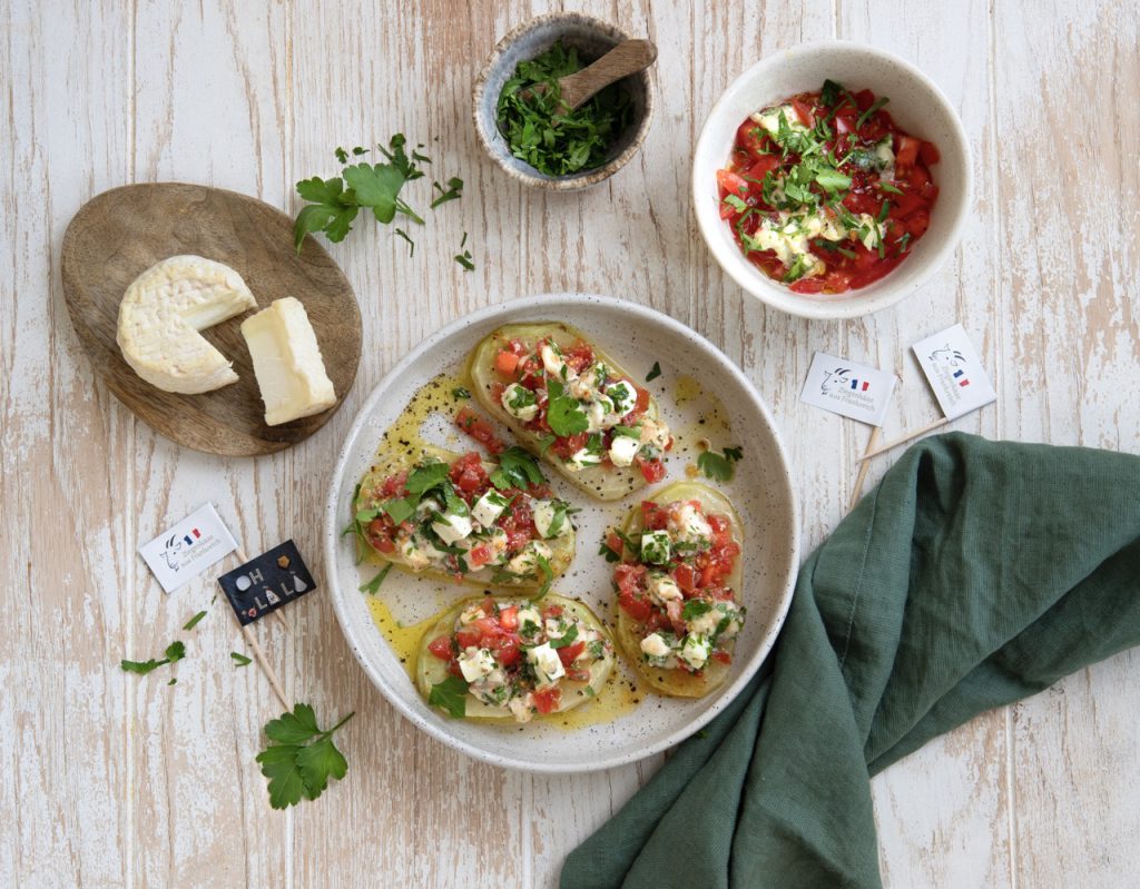 Kohlrabi-Bruschetta