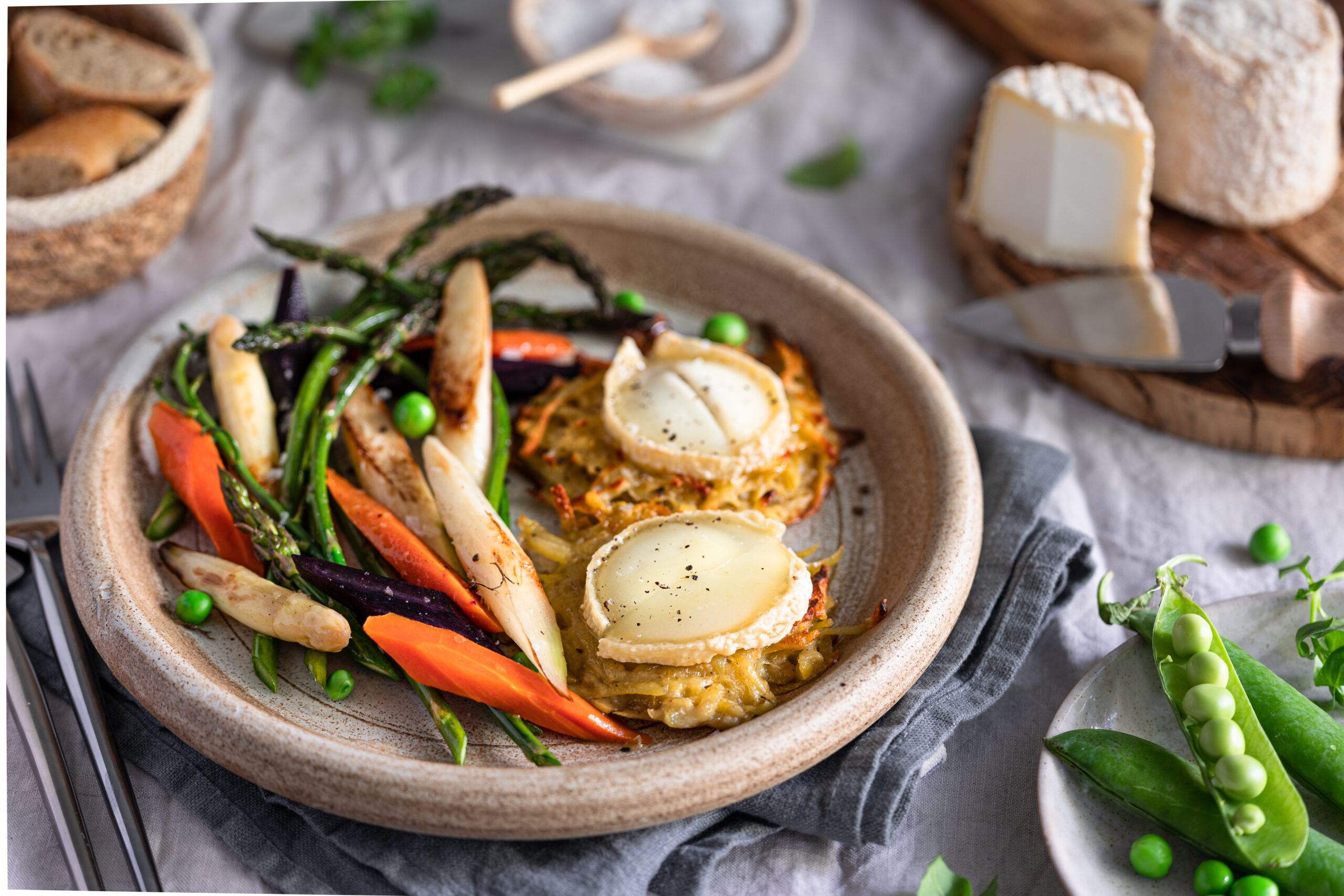 Schweizer Rösti mit Sommergemüse