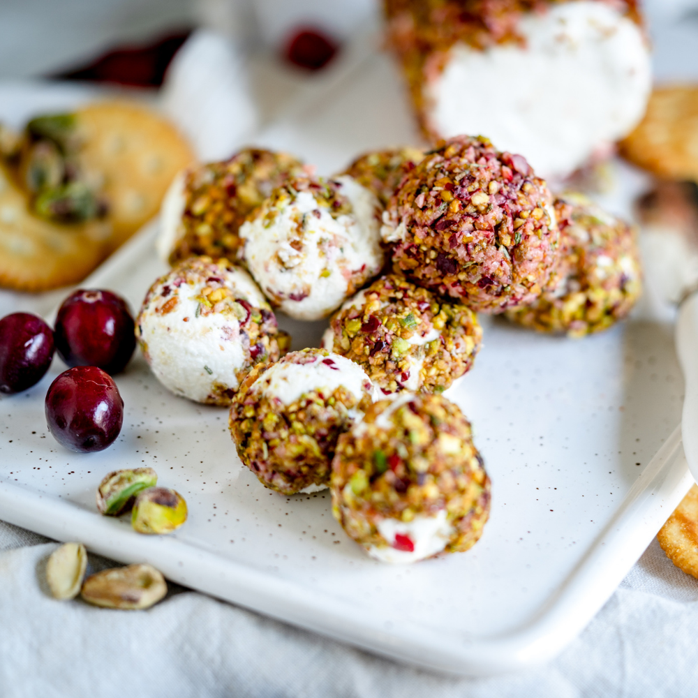 Ziegenkäsepralinen